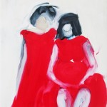 3 Women, 2013, oil on canvas, 25 x 20 cm