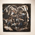 Humming, 2014, oil and acrylic on canvas, 150 x 150 cm