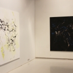 Layered Observations (I & II), 2015, oil on canvas, 200 x 170 cm each.