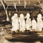 Travellers, 2013, oil on canvas, 30 x 40 cm