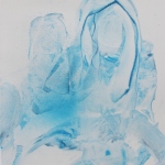 She Decided to Sit, 2014, oil on canvas, 35 x 28 cm