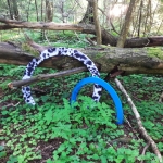 Momentarily painting compositions in the surroundings of Hatanpää, Tampere. 2020.