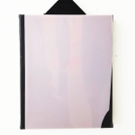 Belonging to, 2019, acrylic, wood, fabrics on canvas, 33 x 22 cm