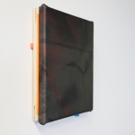 Claude´s Glass (Landscape), 2020, acrylic, ink, linen, wood, polyester, polyurethane, 27 x 21 x 4 cm