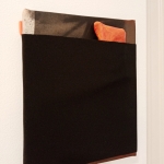 Landscape (Covered), 2021, acrylic, ink, polyurethane, soft cell, wood, polyester, 25 x 21 x 1 cm, private collection.
