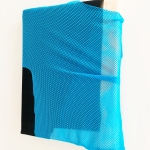 Pull Pull, 2020, acrylic, ink, cotton, soft cell, polyester, polyurethane, 27 x 24 cm