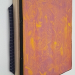 Sophisticated Structure, 2021, acrylic, polyester, wood, polyurethane, 27 x 25 x 4 cm