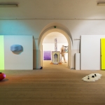 Silent but Alert, HAA Gallery 2024, together with Anna Hyrkkänen and Katri Mononen. Photo Paavo Lehtonen.